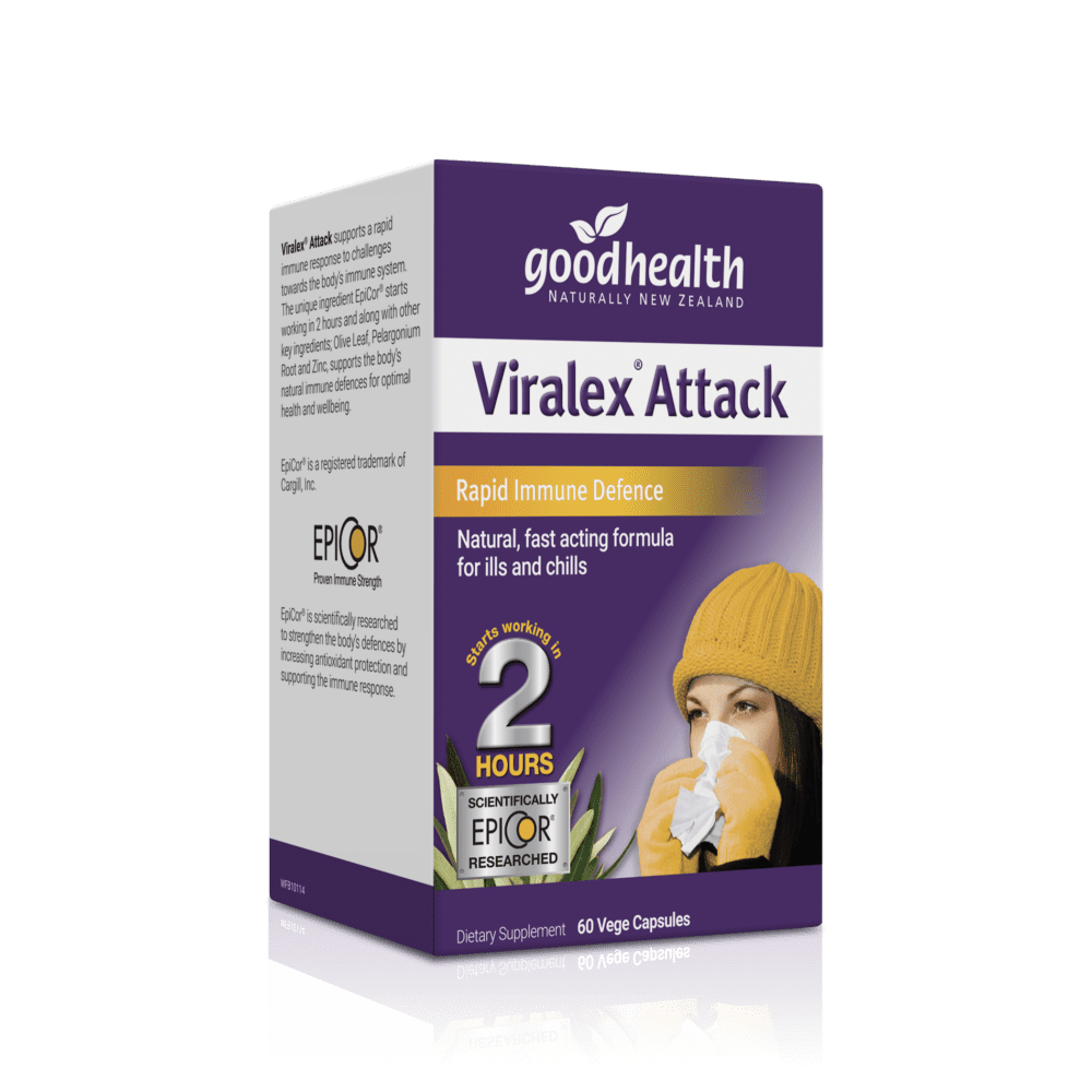 Viralex Attack 60's box