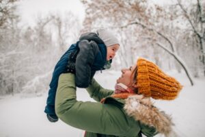 Good Health NZ - winter mum baby