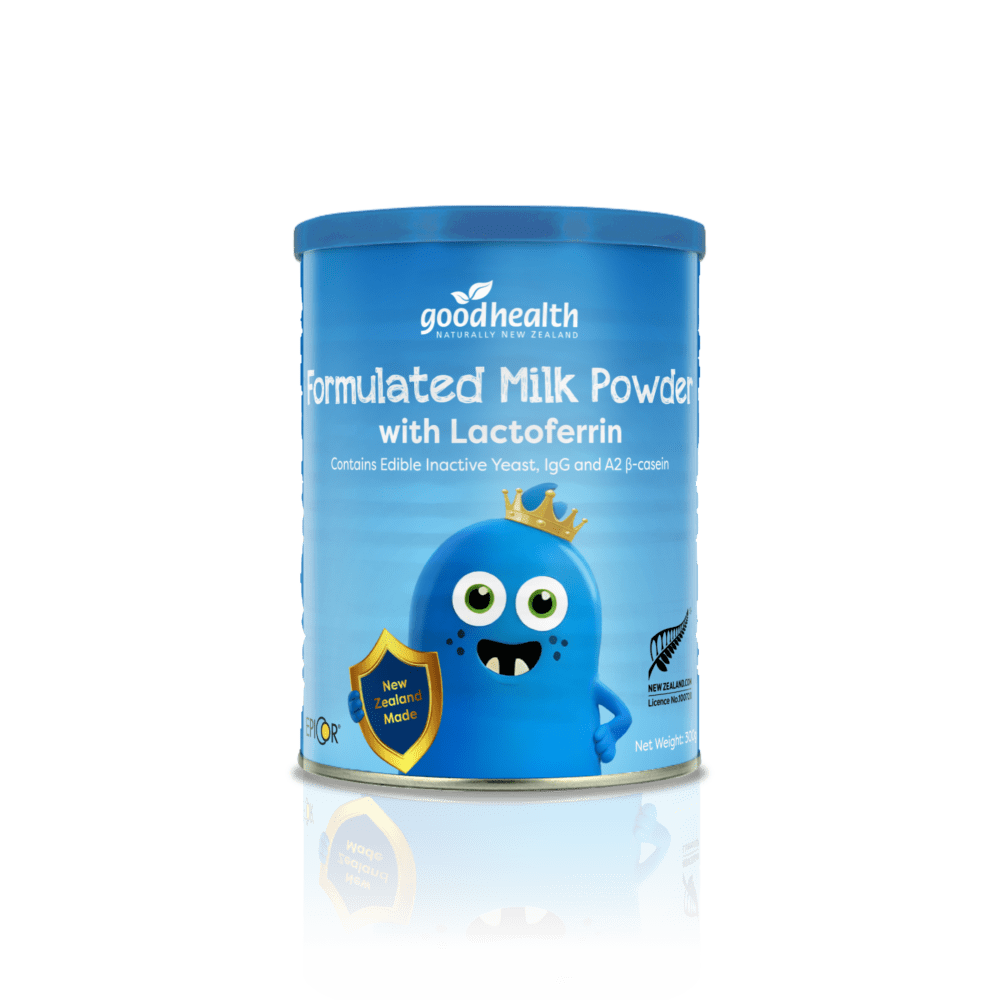 Formulated Milk  Powder with Lactoferrin Contains Edible Inactive Yeast, IgG and A2 ß-casein